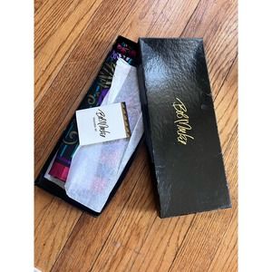 New In Box Vintage Bob Mackie Silk Scarf